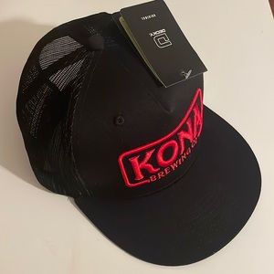 Kona brewing company Ula’Ula fish co collab trucker hat snapback